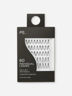Künstliche Wimpern|Primark „PS...“, 60er-Pack Künstliche Einzelwimpern Schwarz 2