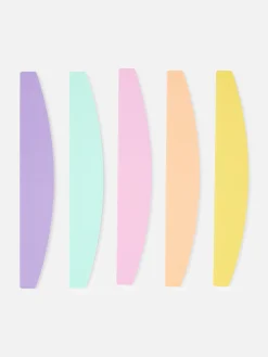 Nagelbehandlungen|Primark PS… Gebogene Nagelfeilen, 5er-Pack Multi