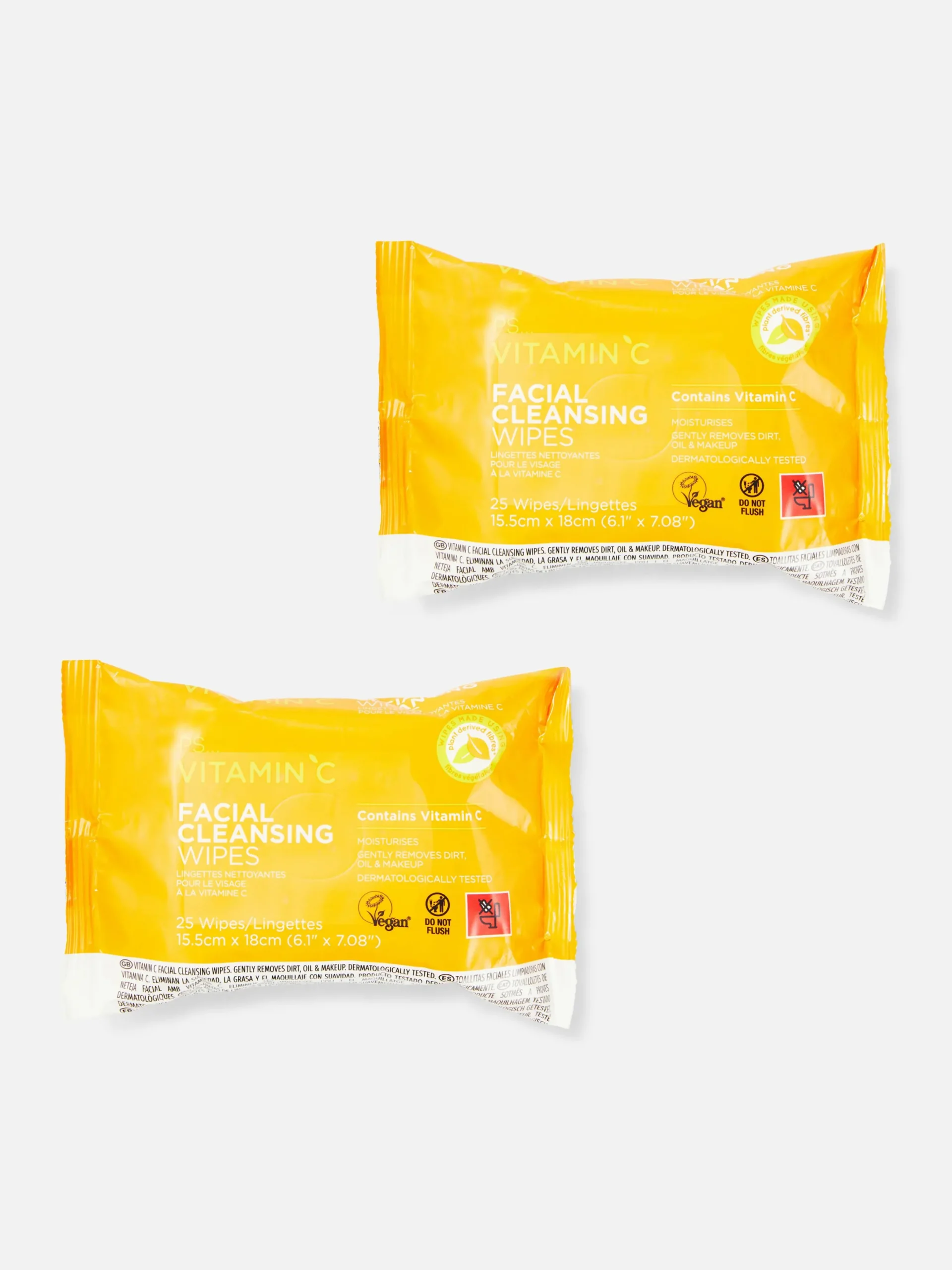 Gesichtsreiniger Und -Toner|Primark PS… Gesichtsreinigungstücher Mit Vitamin C Orange
