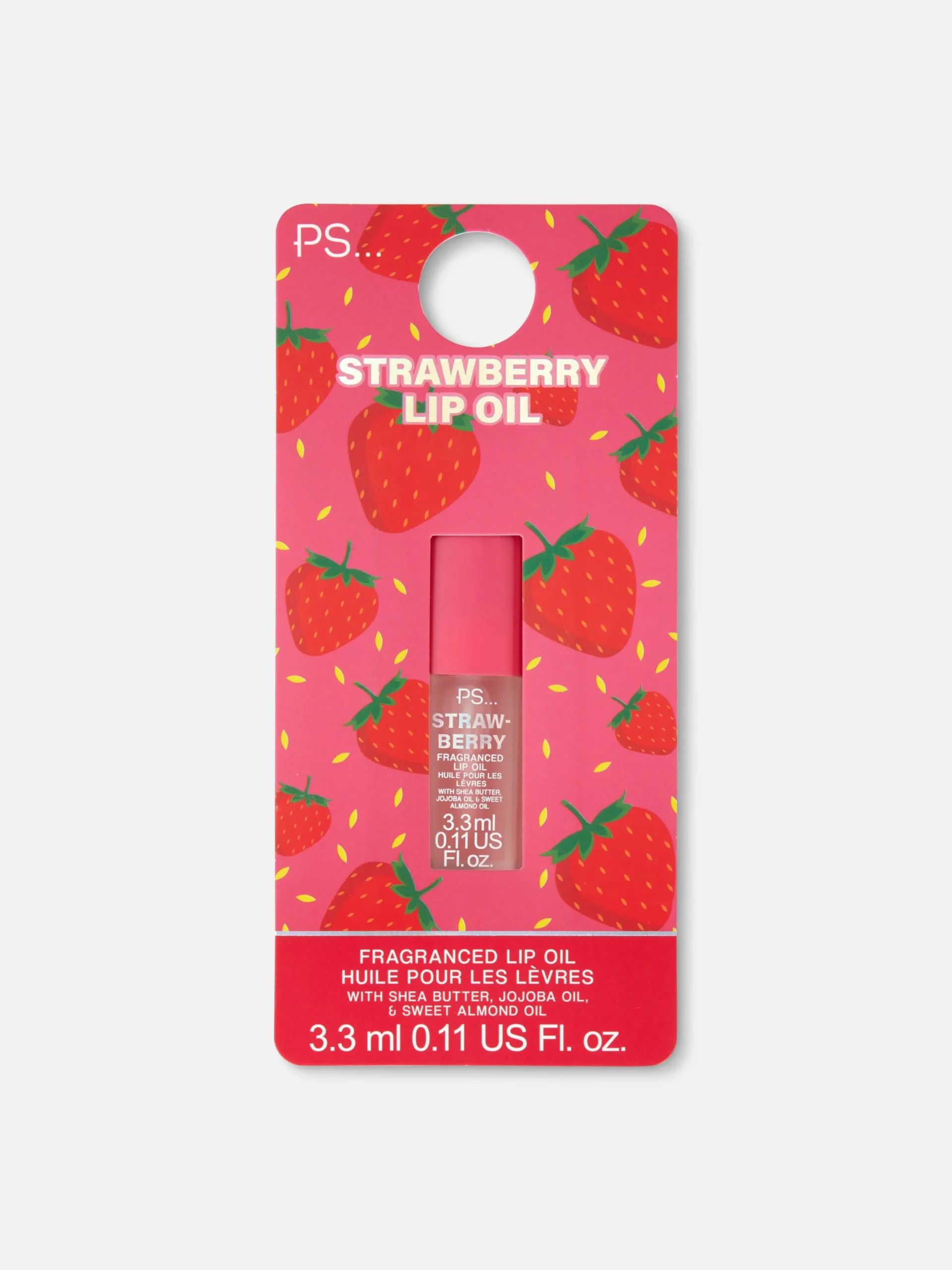 Lippenbalsam Und -Pflege|Primark PS… Lippenöl Mit Erdbeerduft Rosa