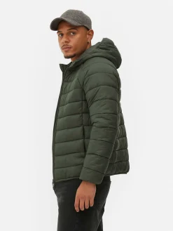 Jacken Und Mäntel|Primark Pufferjacke Mit Kapuze Khakifarben
