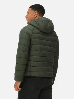 Jacken Und Mäntel|Primark Pufferjacke Mit Kapuze Khakifarben