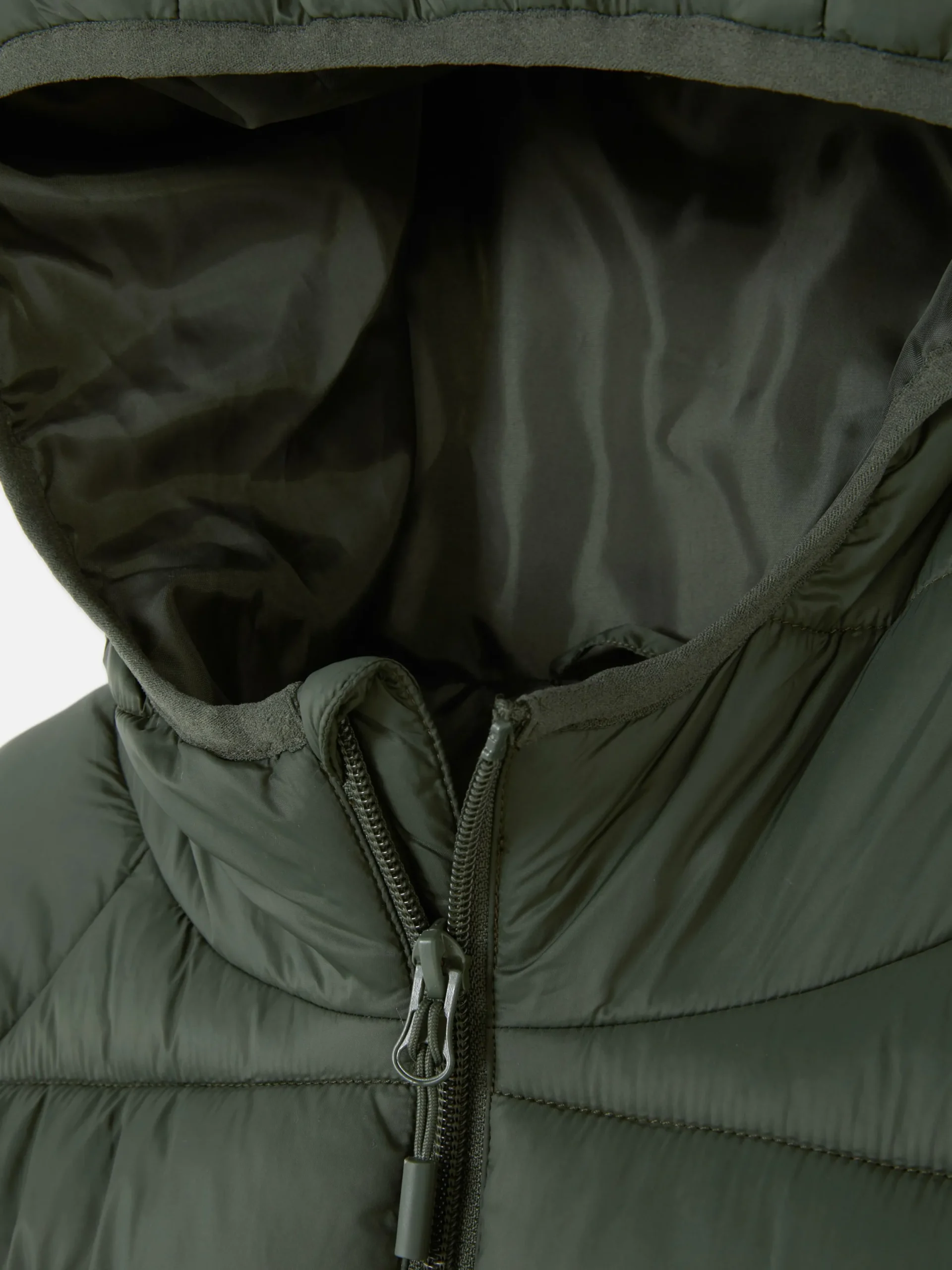 Jacken Und Mäntel|Primark Pufferjacke Mit Kapuze Khakifarben