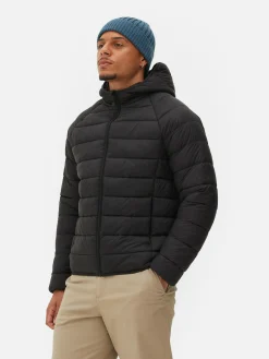 Jacken Und Mäntel|Primark Pufferjacke Mit Kapuze Schwarz