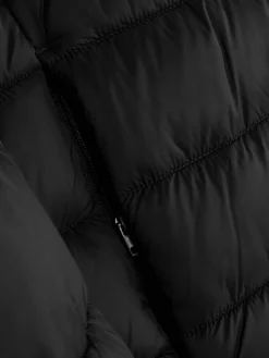 Jacken Und Mäntel|Primark Pufferjacke Mit Kapuze Schwarz