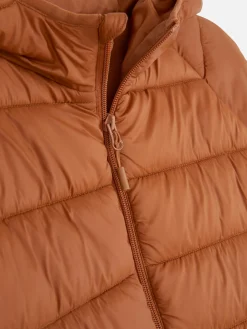 Jacken Und Mäntel|Primark Pufferjacke Mit Kapuze Orange