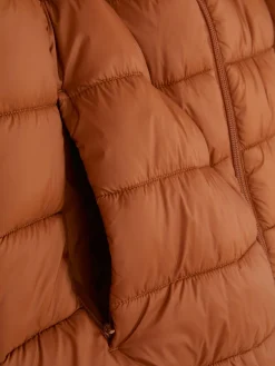 Jacken Und Mäntel|Primark Pufferjacke Mit Kapuze Orange