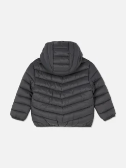 Jacken Und Mäntel|Primark Pufferjacke Mit Reißverschluss Anthrazitfarben