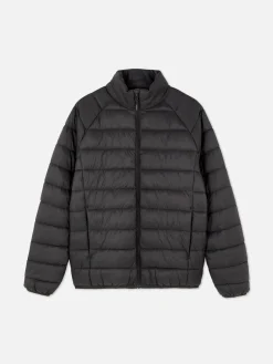 Jacken Und Mäntel|Primark Pufferjacke Mit Trichterkragen Anthrazitfarben