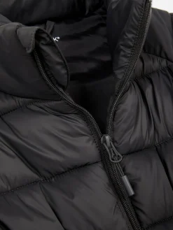 Jacken Und Mäntel|Primark Pufferjacke Mit Trichterkragen Anthrazitfarben