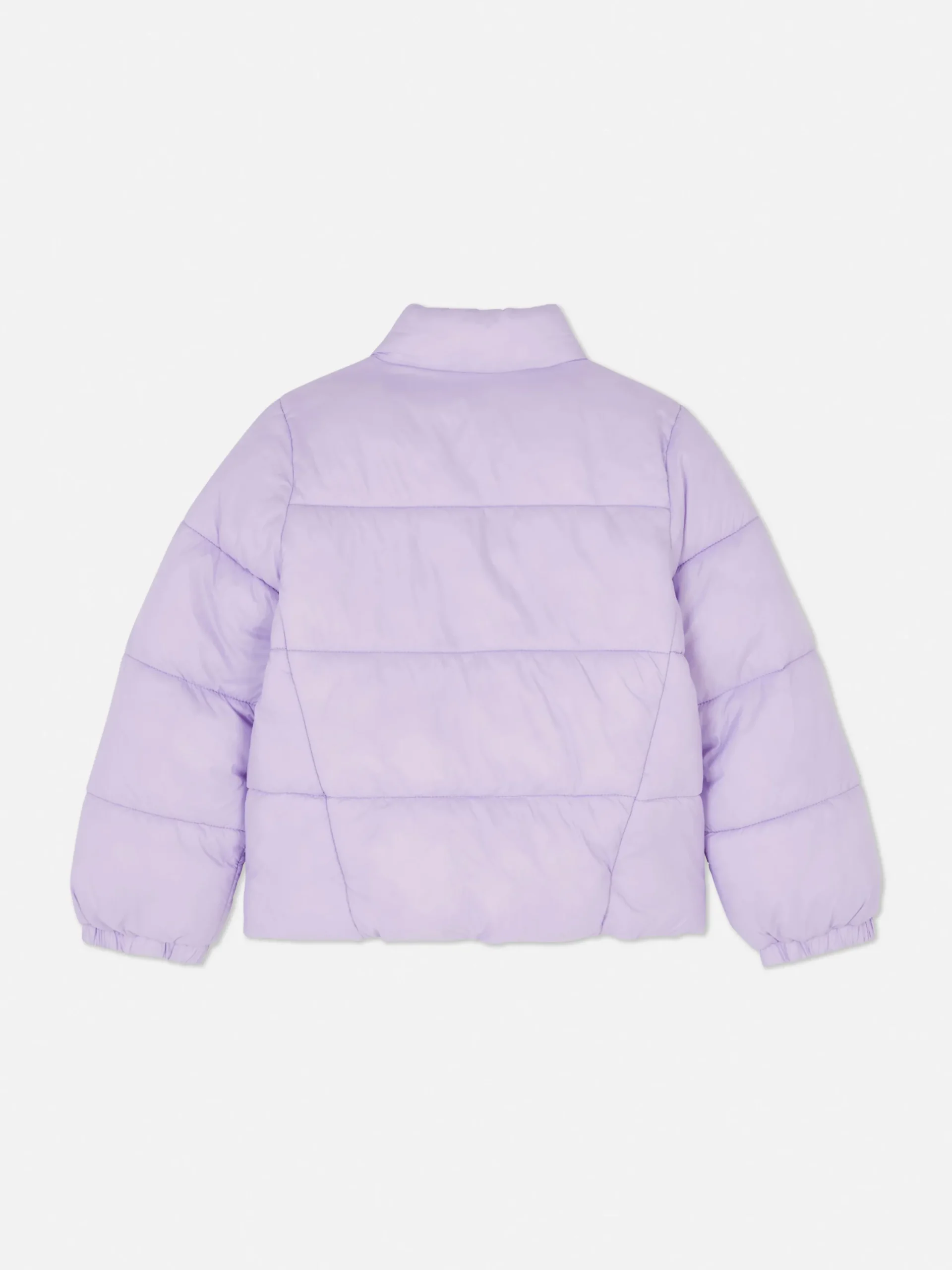 Jacken Und Mäntel|Primark Pufferjacke Mit Trichterkragen Lilafarben