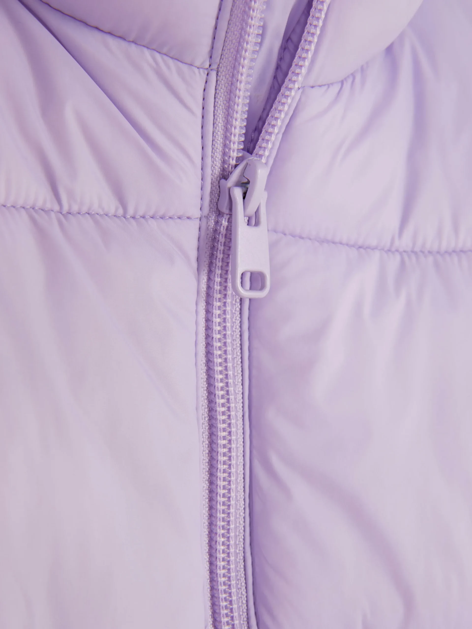 Jacken Und Mäntel|Primark Pufferjacke Mit Trichterkragen Lilafarben