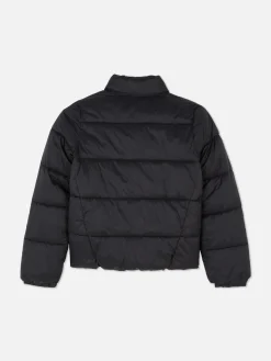 Jacken Und Mäntel|Primark Pufferjacke Mit Trichterkragen Schwarz