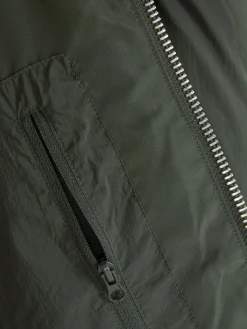 Jacken Und Mäntel|Primark Pufferjacke Mit Zwei-Wege-Reißverschluss Khakifarben
