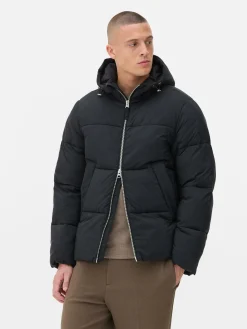 Jacken Und Mäntel|Primark Pufferjacke Mit Zwei-Wege-Reißverschluss Schwarz