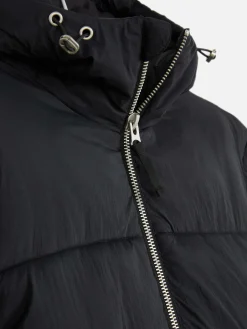 Jacken Und Mäntel|Primark Pufferjacke Mit Zwei-Wege-Reißverschluss Schwarz