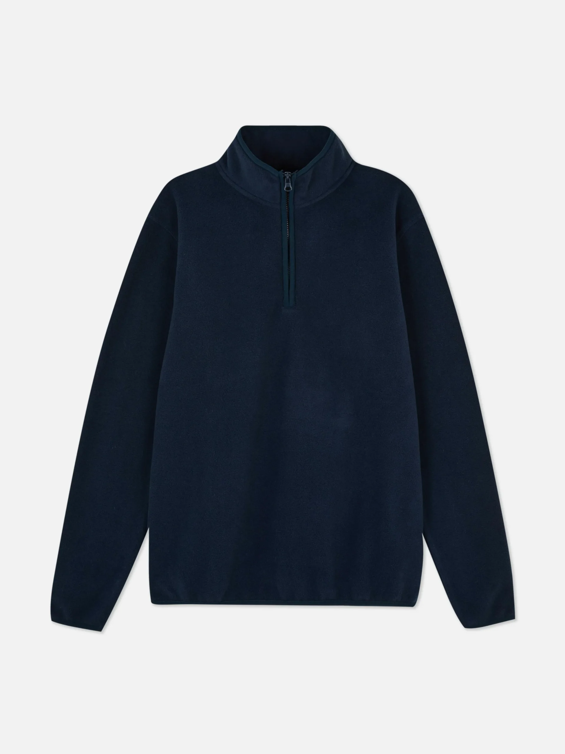 Pullover Und Cardigans|Hoodies Und Sweatshirts|Primark Pullover Aus Fleece Mit Halbem Reißverschluss Marineblau