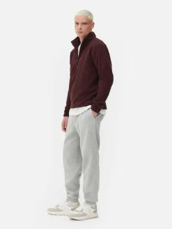 Pullover Und Cardigans|Hoodies Und Sweatshirts|Primark Pullover Aus Fleece Mit Halbem Reißverschluss Burgunderrot