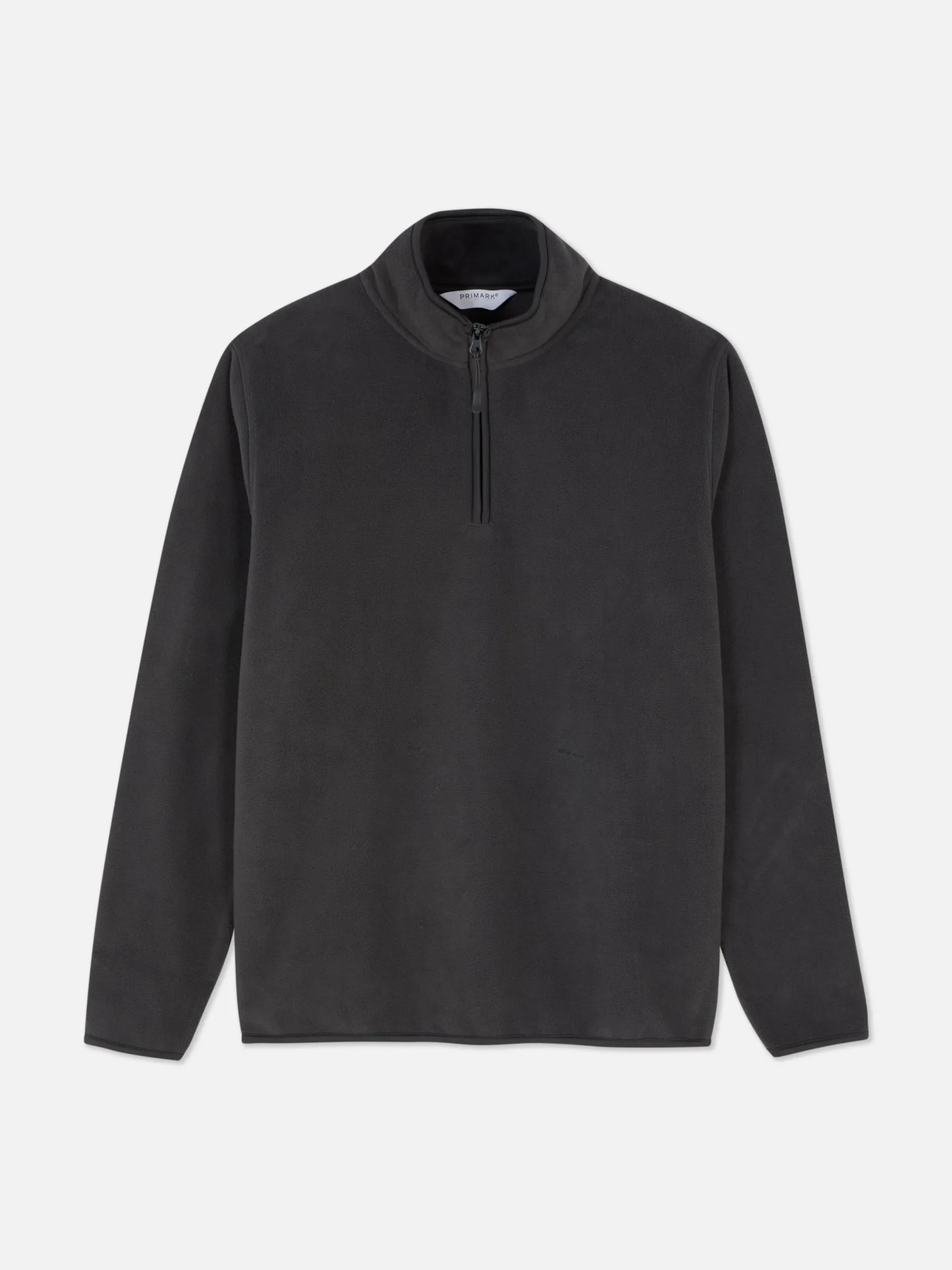 Pullover Und Cardigans|Hoodies Und Sweatshirts|Primark Pullover Aus Fleece Mit Halbem Reißverschluss Anthrazitfarben