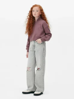 Pullover Und Cardigans|Primark Pullover Mit Trichterkragen Lilafarben