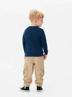 Pullover Und Cardigans|Primark Pullover Mit Waffelstruktur (kleine Jungen) Marineblau