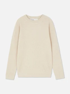 Pullover Und Cardigans|Primark Pullover Mit Waffelstruktur (Teeny Boys) Hellbeige