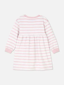 Kleider|Primark Pulloverkleid Mit Streifen Rosa