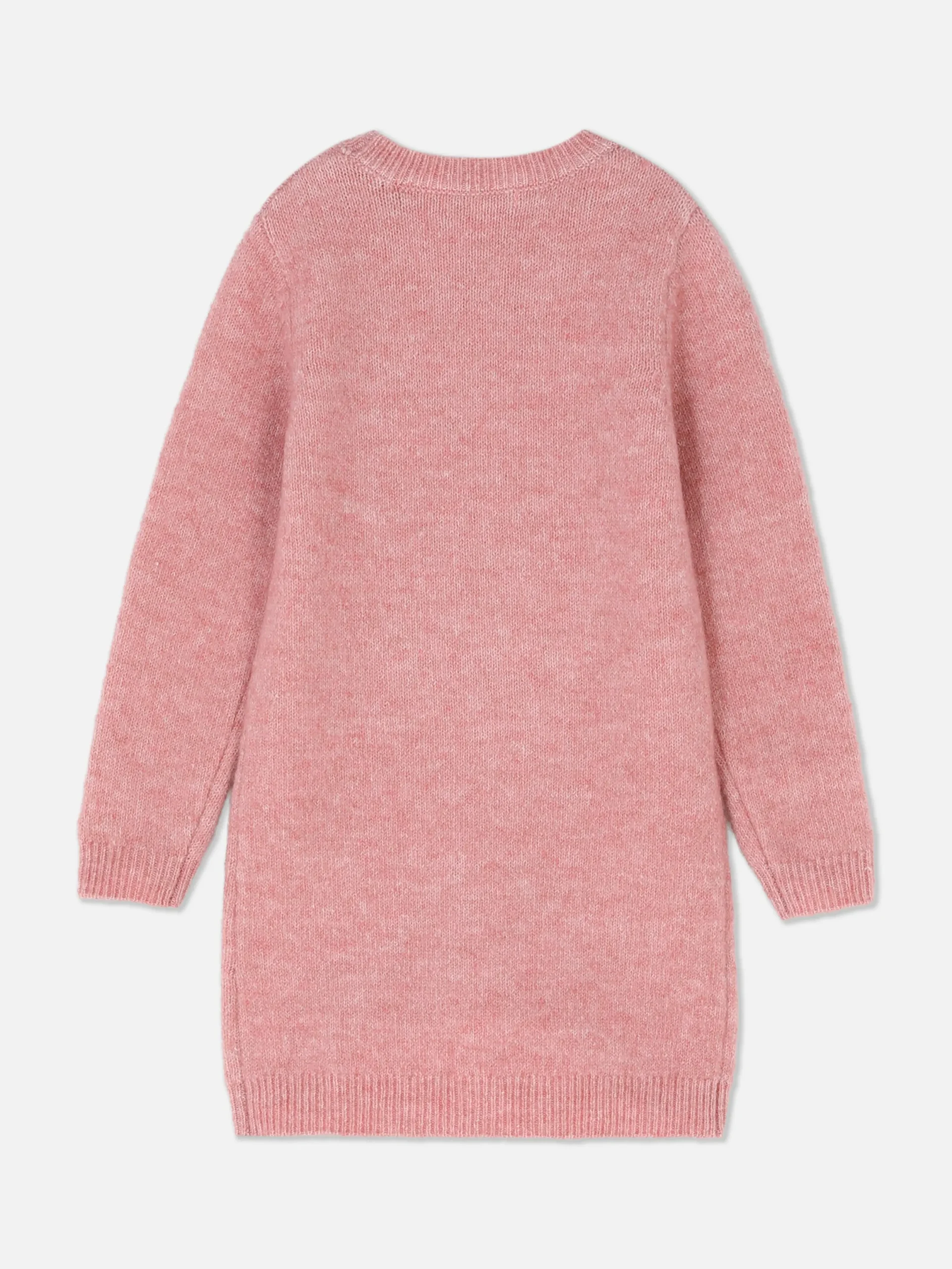 Kleider|Primark Pulloverkleid Und Strumpfhose Mit Ballerinas-Motiv Pink