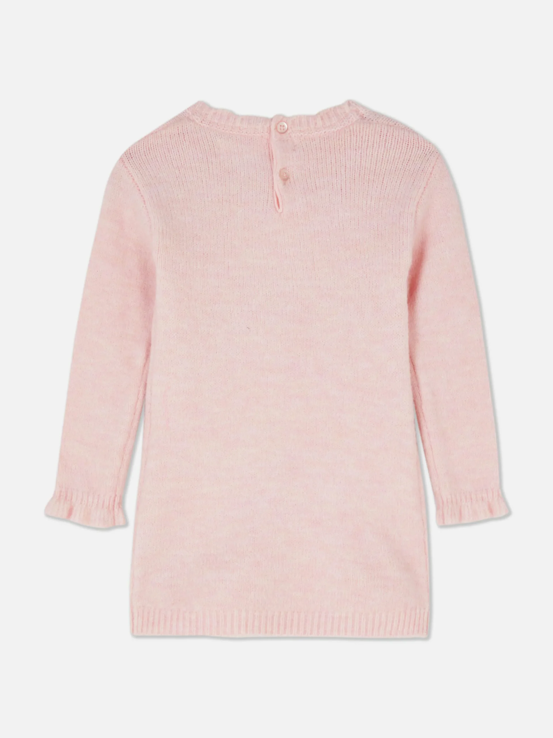 Kleider Und Röcke|Primark Pulloverkleid Und Strumpfhose Aus Strick Mit Häschen Rosa