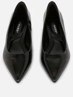 Gothic-Kleidung|Heels|Primark Pumps Mit Kitten-Heel Schwarz