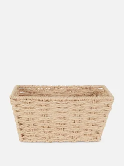 Aufbewahrungsboxen Und Körbe|Primark Quadratischer Seilkorb Taupefarben