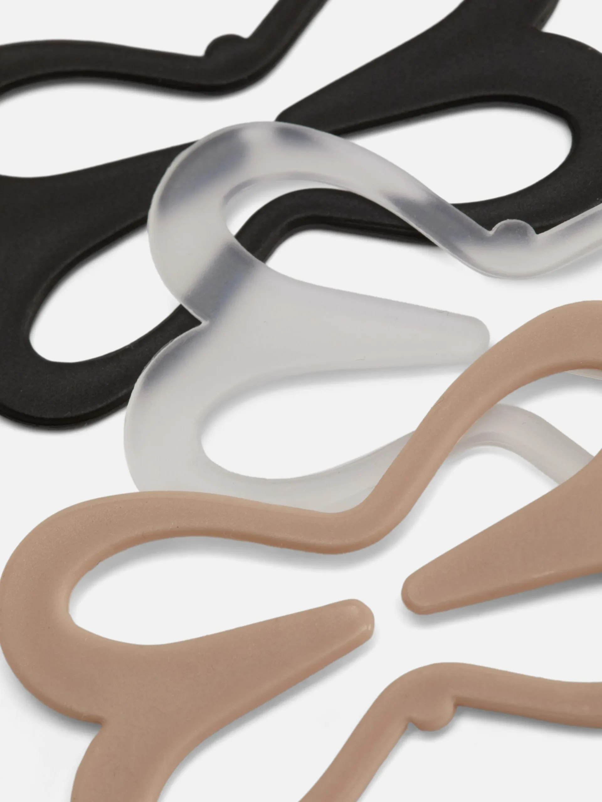Bhs|Primark Racerback-BH-Clips, 3er-Pack Multi