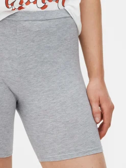 Shorts|Primark Radlerhose Aus Baumwolle Grau