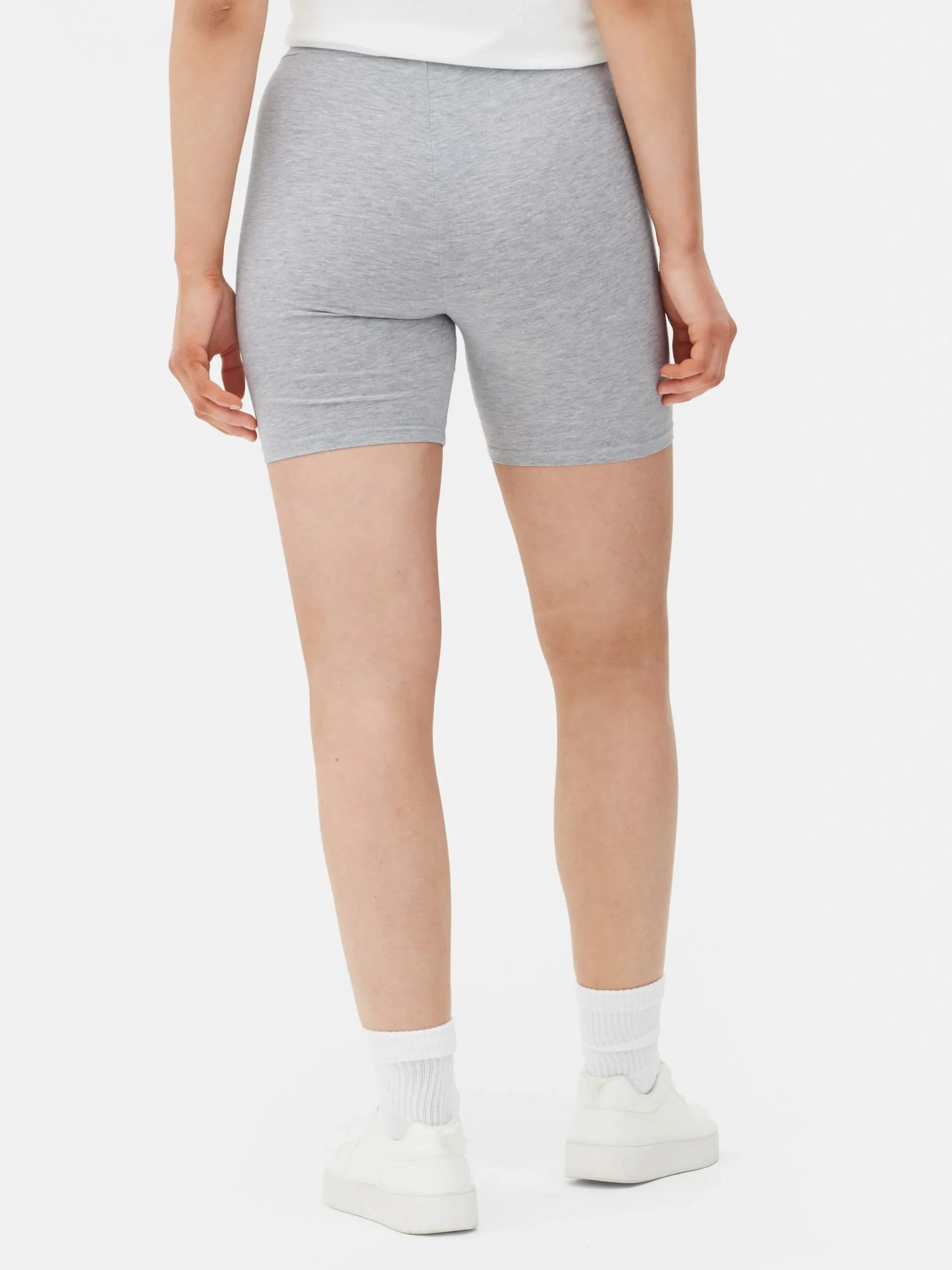 Shorts|Primark Radlerhose Aus Baumwolle Grau