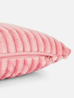 Kissen Und Bezüge|Primark Rechteckige Kissen Mit Rippenstruktur, 2er-Pack Rosa