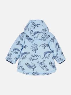 Jacken Und Mäntel|Primark Regenjacke Mit Dinosaurier-Motiv Blau