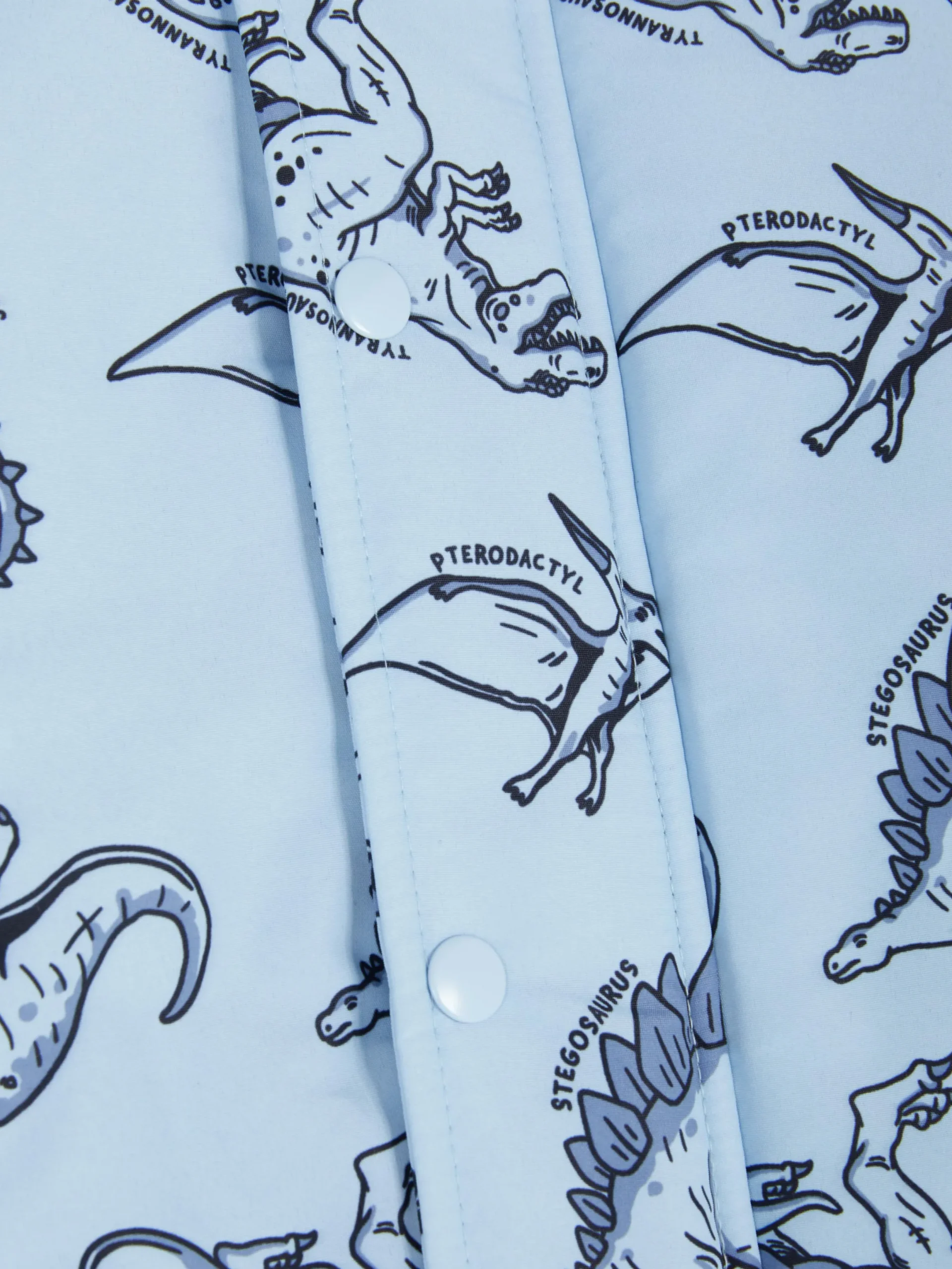 Jacken Und Mäntel|Primark Regenjacke Mit Dinosaurier-Motiv Blau