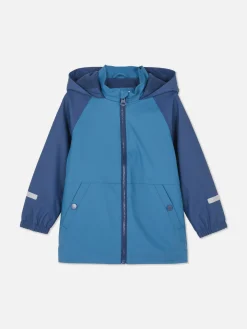 Jacken Und Mäntel|Primark Regenjacke Mit Reißverschluss Blau