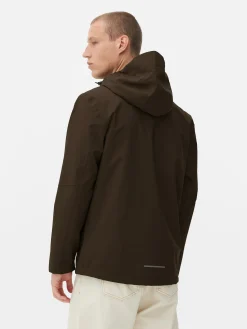Jacken Und Mäntel|Primark Regenmantel Mit Kapuze Und Durchgehendem Reißverschluss Braun