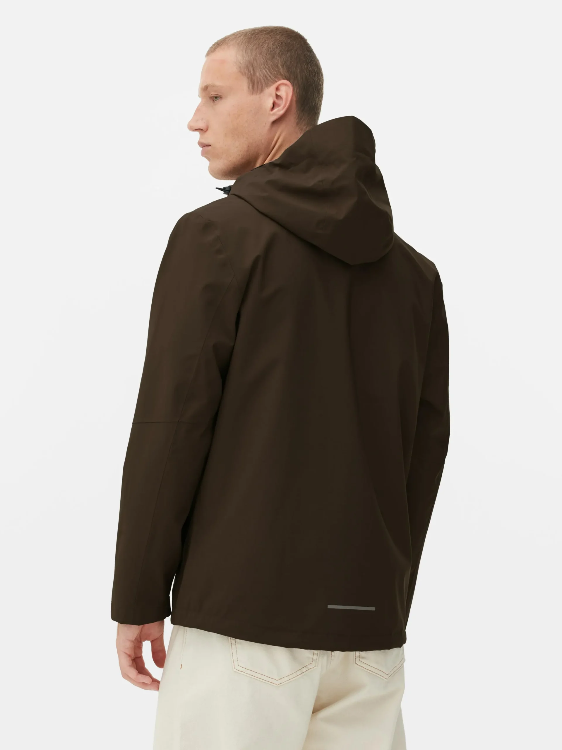 Jacken Und Mäntel|Primark Regenmantel Mit Kapuze Und Durchgehendem Reißverschluss Braun
