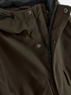 Jacken Und Mäntel|Primark Regenmantel Mit Kapuze Und Durchgehendem Reißverschluss Braun