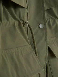 Jacken Und Mäntel|Primark Regenparka Mit Kordelzug Khakifarben