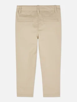 Hosen|Primark Regular-Fit-Chinohose Steinfarben