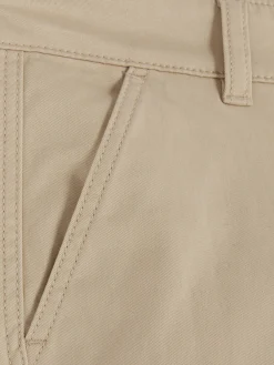 Hosen|Primark Regular-Fit-Chinohose Steinfarben
