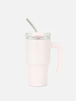 Tassen Und Becher|Primark Reisebecher Aus Edelstahl, 0,6 L Hellrosa
