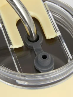 Tassen Und Becher|Primark Reisebecher Aus Edelstahl, 0,6 L Zitronengelb