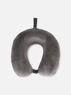 Reiseaccessoires|Primark Reise-Nackenkissen Mit Memory-Schaum Anthrazitfarben
