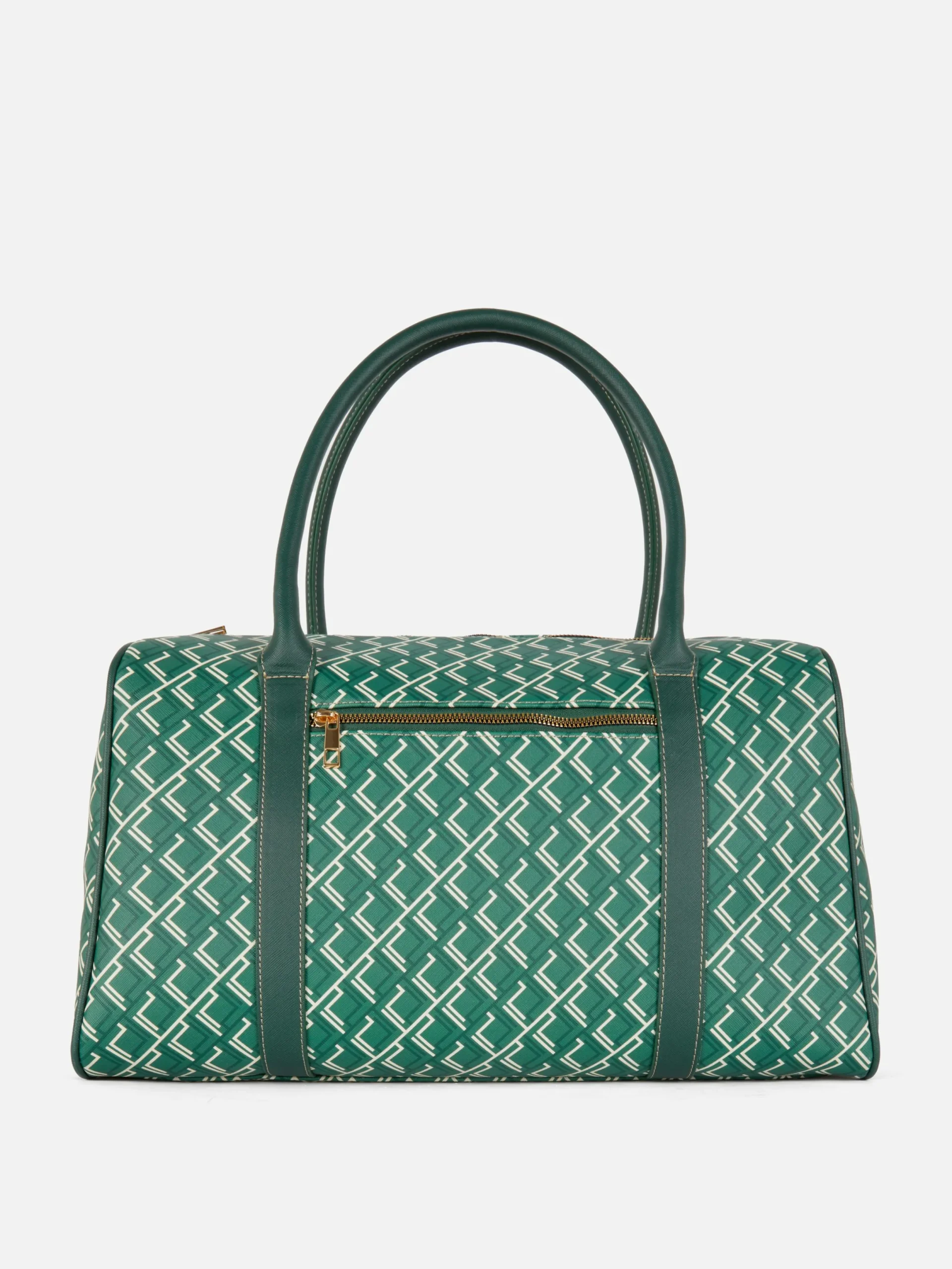 Reiseaccessoires|Primark Reisetasche Mit Monogramm Grün