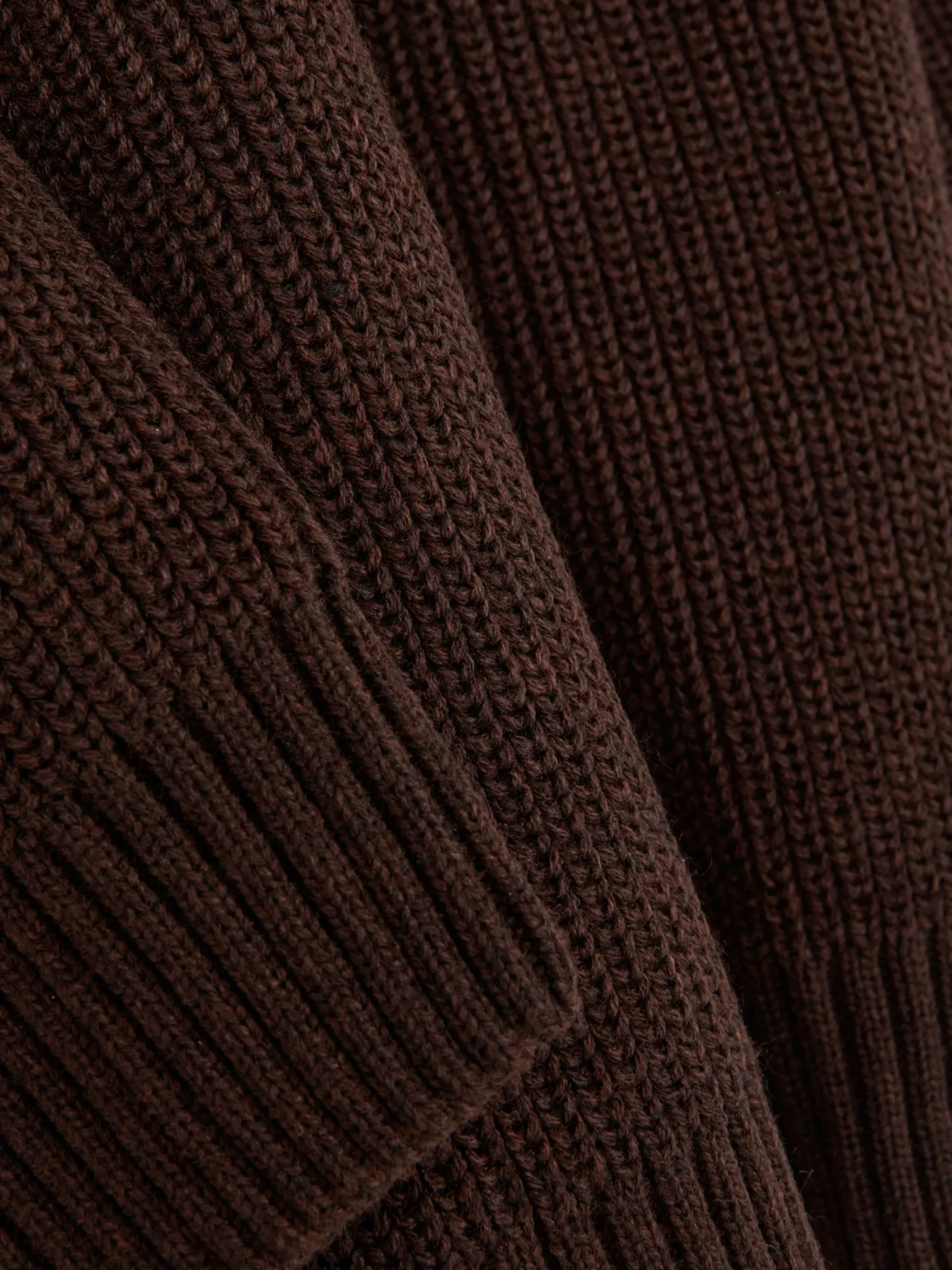 Pullover Und Cardigans|Primark Rippenstrick-Pullover Mit Reißverschluss Braun