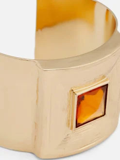 Schmuck|Primark „Rita Ora“ Armreif Mit Schmucksteinen Gelb